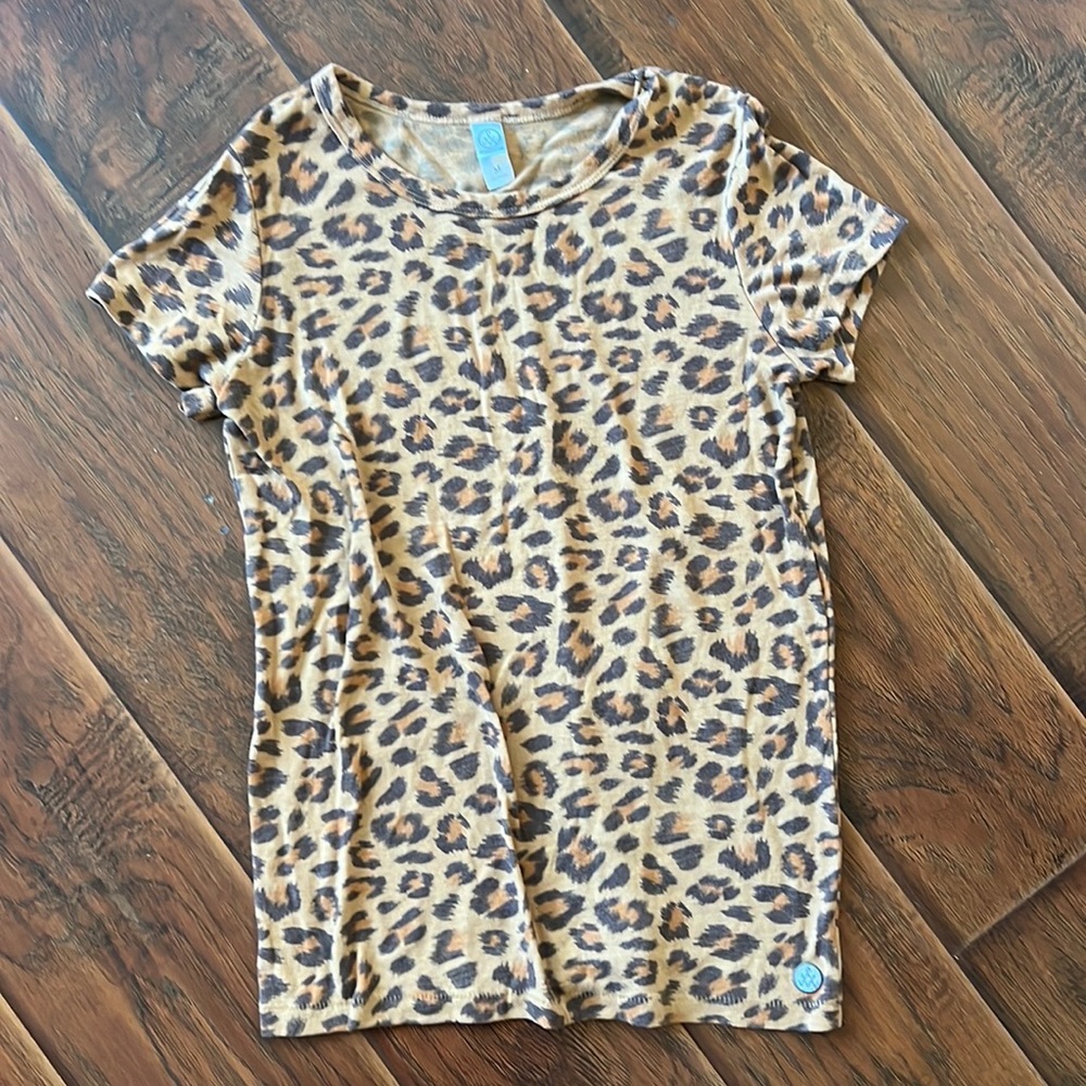 Alternative Apparel leopard t shirt